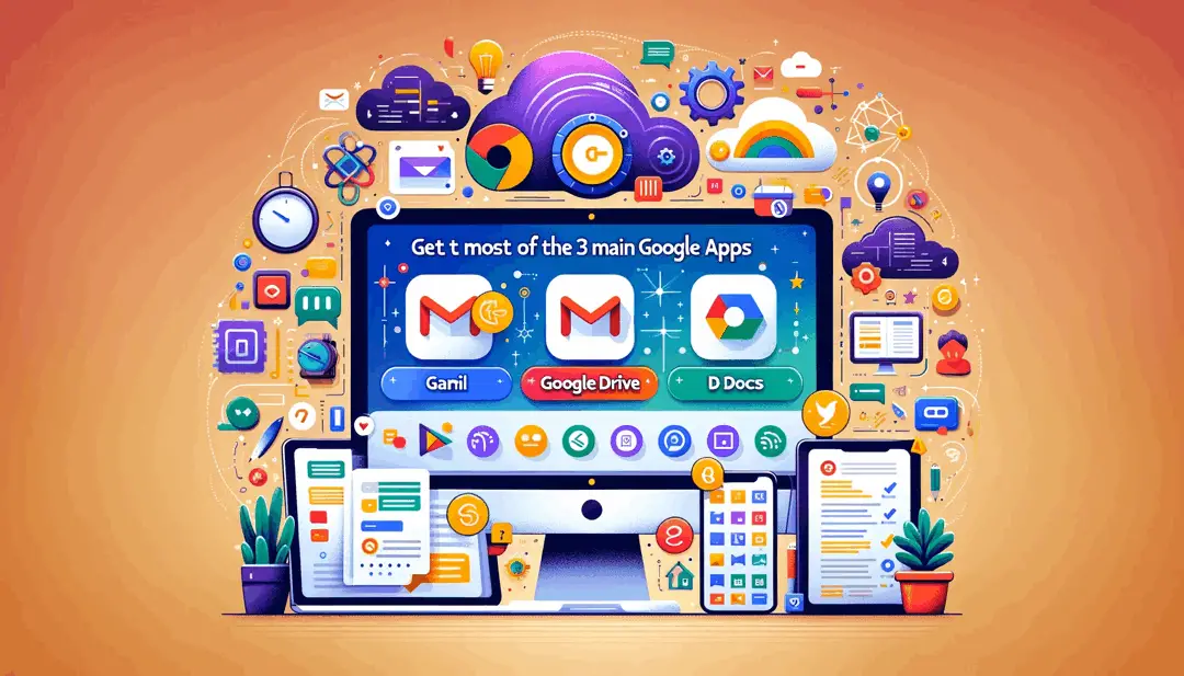 Get the most of the 3 main free Google apps