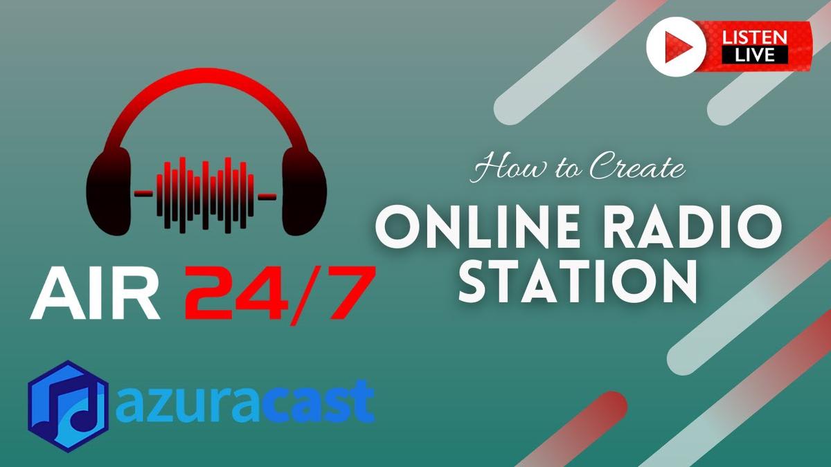'Video thumbnail for How to Create Online Radio Stations Free with Azuracast Web Radio Broadcasting Software | Part 1'