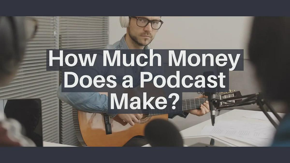 'Video thumbnail for How Much Money Does a Podcast Make?'