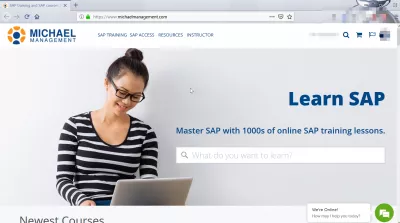Kā iegūt SAP profesionālu sertifikātu tiešsaistē? : Michael Management SAP izglītība tiešsaistē