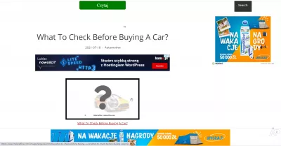 Bagaimana Cara Menghasilkan Uang Dengan Blog Mobil? : Blog otomotif dimonetisasi dengan iklan display