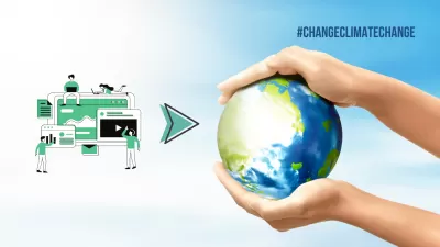 კლიმატის ცვლილების შეცვლა: გადააკეთეთ თქვენი ვებ - გვერდი კლიმატის ცვლილების საბრძოლო ვებსაიტზე