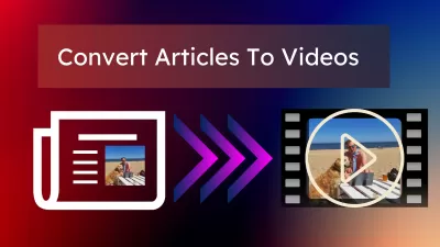 Hogyan konvertálhat egy cikket egy videóvá az interneten? * Ezoic* Flickify Review