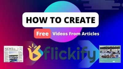 Ezoic Flickify Review: Pretvorite svoje članke u videozapise u nekoliko minuta i besplatno!