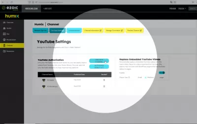 O Introducere În Platforma Humix : Canale YouTube în diferite limbi legate de un cont Humix pentru importul de conținut video