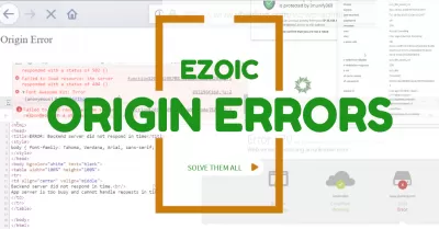 Ezoic Origin 오류 (또는 기타 문제)를 해결하고 다시 수익을 창출하는 방법은 무엇입니까?