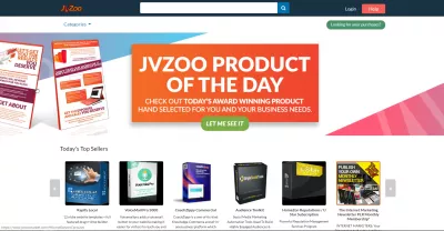 Top 21 labākās atkārtotās filiāles programmas : JVZoo fiziskie produkti