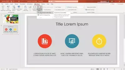 Cum Să Afișați Windows Gratuit Cu Powerpoint? : Opțiunea de înregistrare a prezentării PowerPoint pentru a adăuga înregistrarea feței la prezentare