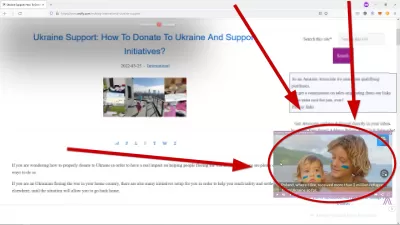 Como exibir anúncios de caridade em um site?