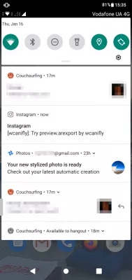 Wie erstelle ich einen Filter für Instagram in Spark AR Studio? : Benachrichtigung über Einladung zum Instagram AR-Filtertest