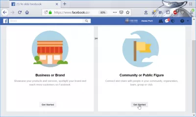Com crear una pàgina empresarial de FaceBook : com crear una pàgina de fans a Facebook
