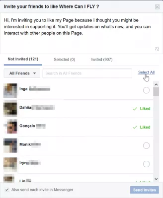 Kaip Pakviesti Draugus Pamėgti Jūsų (Ar Kažkieno Kito) „Facebook“ Puslapį? : Pakvieskite draugus patinka "Facebook" puslapyje