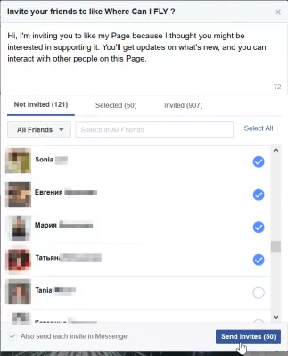 Как Да Поканите Приятели Да Харесат Вашата (Или На Някой Друг) Страница Във Facebook? : Как да поканите хора да харесат страницата ви във Facebook