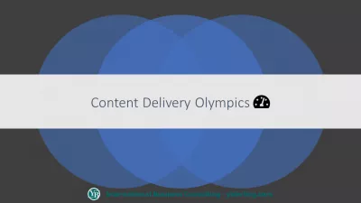 Vsebina Dostava Olympiads: 31% hitrejša spletna stran Load!