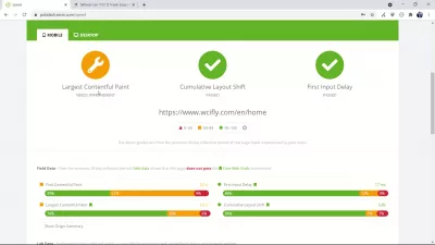 Ezoic LEAP: Översikt över ett nytt sajtfartsverktyg från Ezoic : Webbplats Core Web Vitales Resultat på LEAP: Största innehållsfärg, kumulativ layoutskift, första inmatningsfördröjning