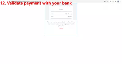 BluehostからSquarespace、Gandi、または別のレジストラにドメインを簡単に移管：写真付きの16ステップ : 12.銀行で支払いを確認します