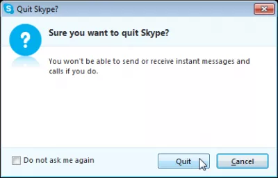 उपयोग में एक्सएएमपीपी अपाचे पोर्ट 443 : स्काइप छोड़ने की पुष्टि करें