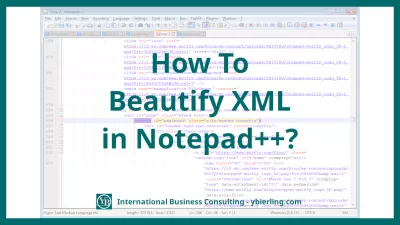 XML: n alustaminen Notepad ++ -ohjelmassa