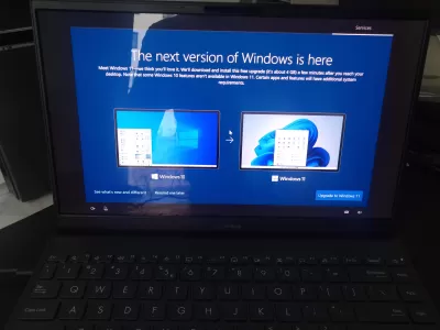 Αναβάθμιση στα Windows 11 : Επιλογή των Windows 10 για αναβάθμιση στα Windows 11